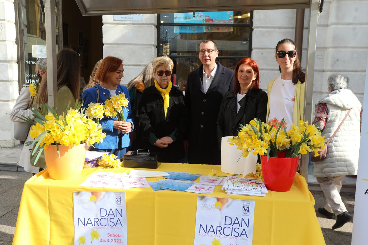 Rijeka - Dan narcisa posvecen oboljelima od raka dojke