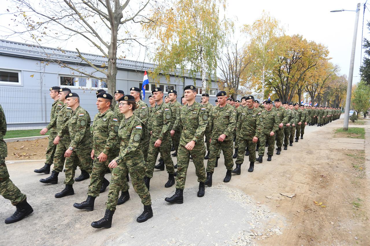 Vukovar, vojarna, Hrvatska vojska