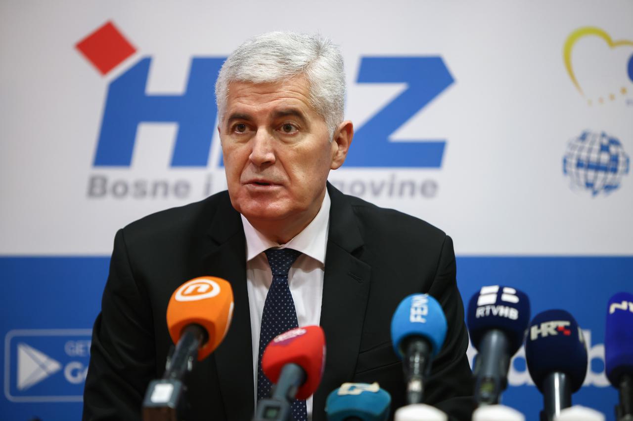 Mostar: Ministar Šime Erlić i predsjednik Hrvatskog narodnog sabora BiH, Dragan Čović, održali zajednički sastanak