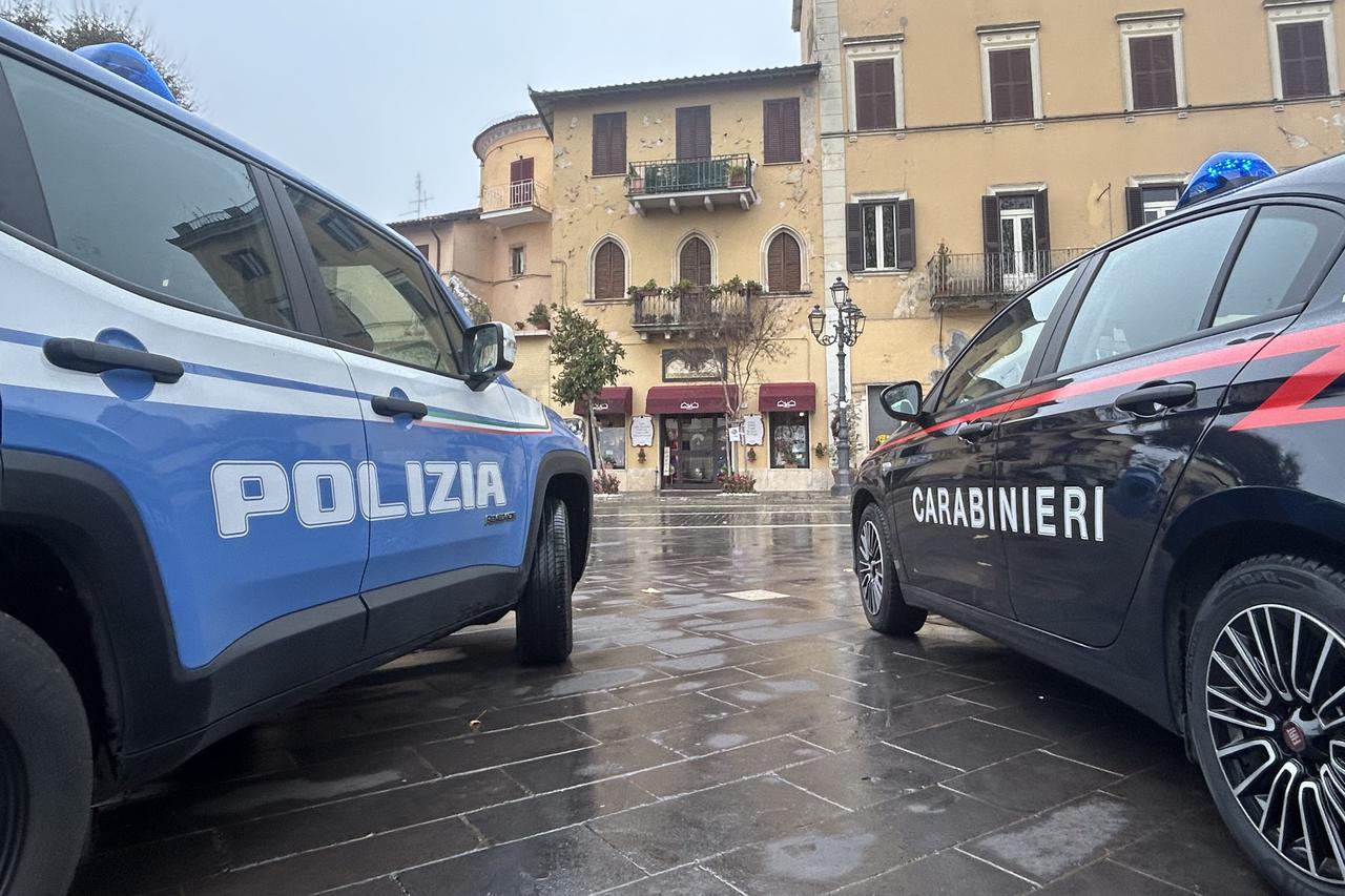 Italian police cars