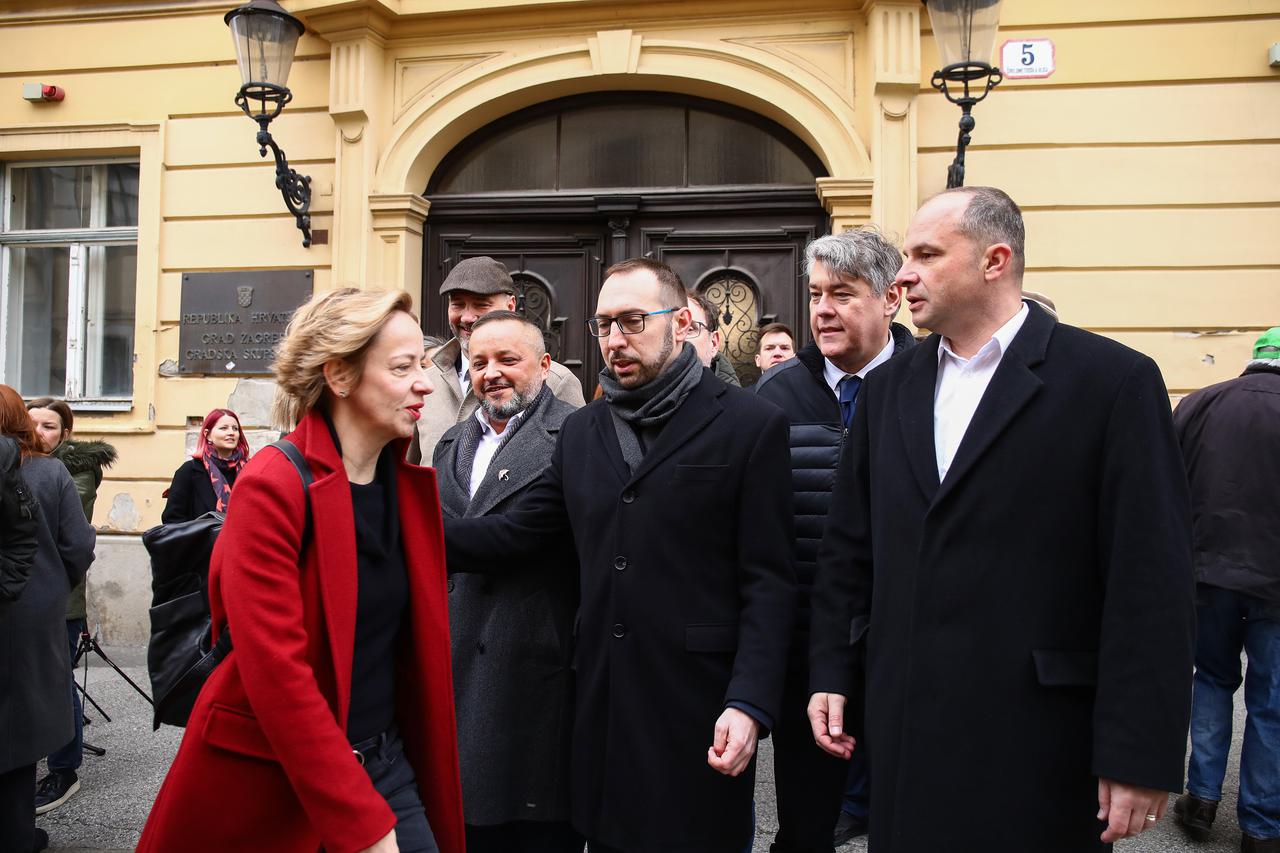 Zagreb: SDP i Možemo! izlaze sa zajedničkom listom na izbore zaGradsku skupštinu Grada Zagreba