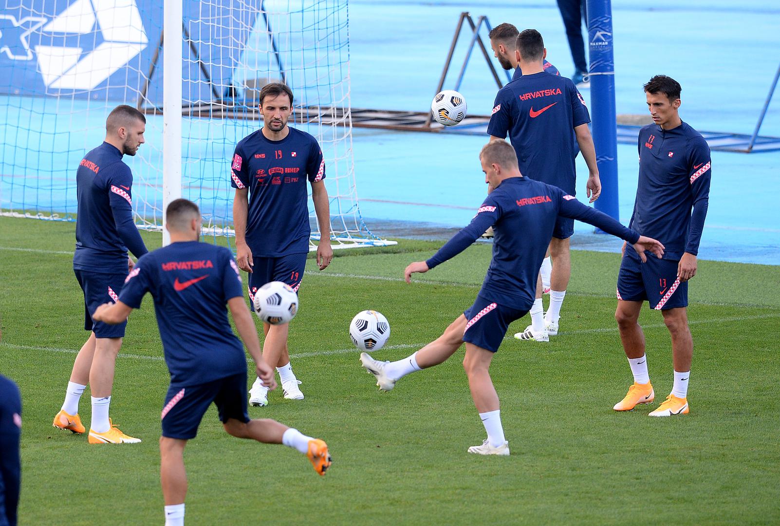 01.09.2020., Stadion Maksimir, Zagreb - Trening hrvatske nogometne reprezentacije uoci susreta u Ligi nacija s Portugalom i Francuskom.Photo: Marko Prpic/PIXSELL