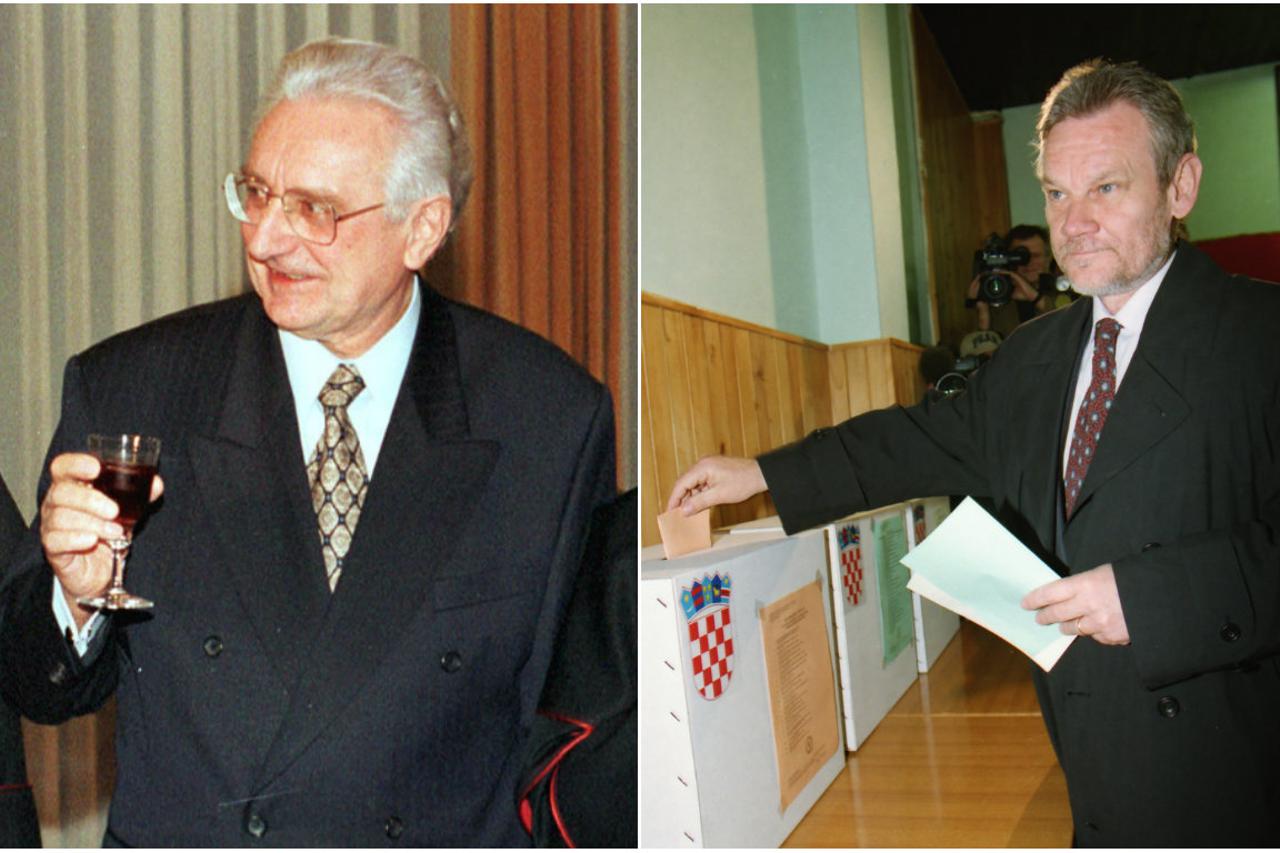 Franjo Tuđman i ivica Račan