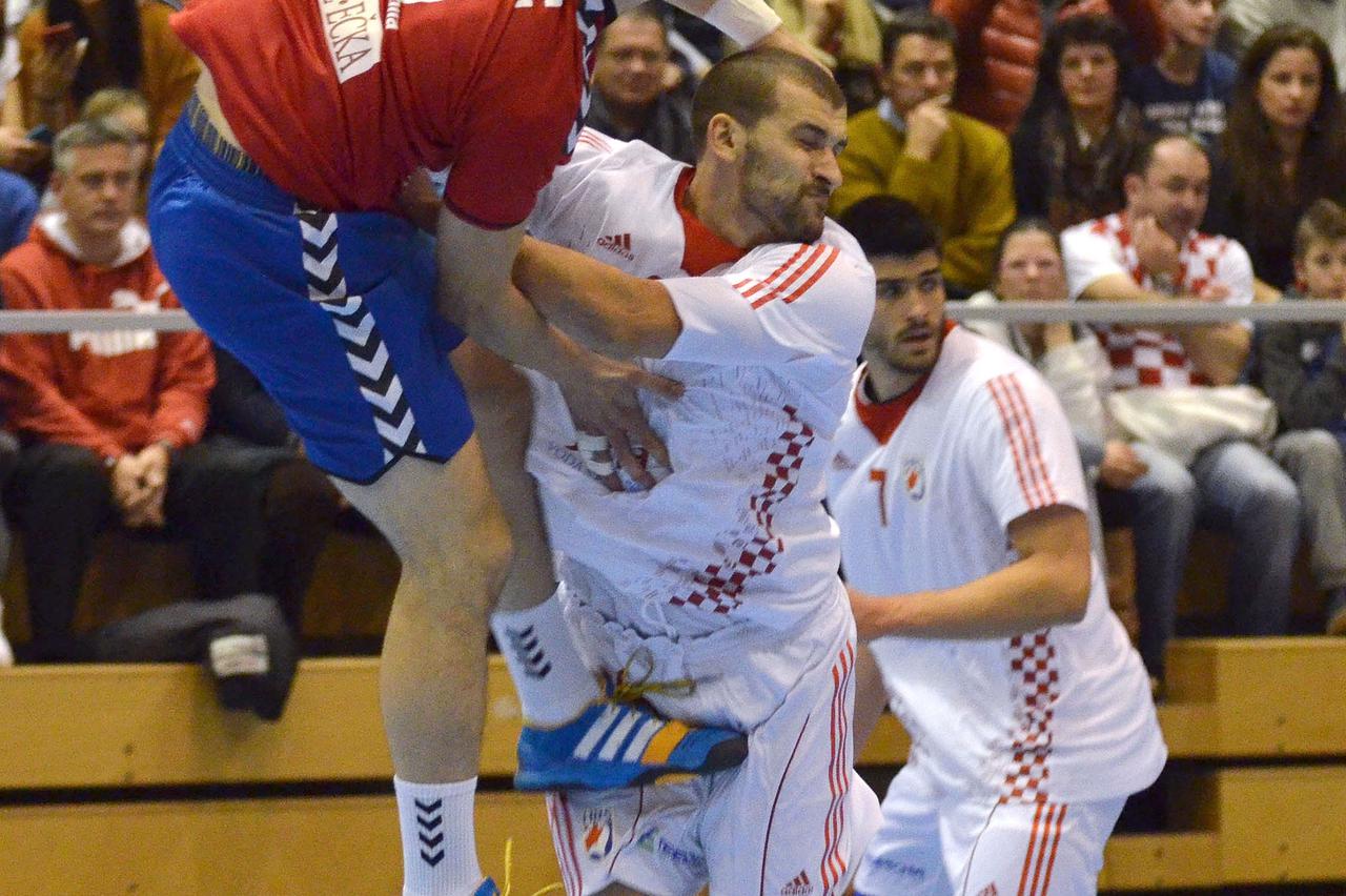 09.01.2015., Umag - Pripremna utakmica za SP u Kataru, Hrvatska - Srbija.  Photo: Dusko Marusic/PIXSELL