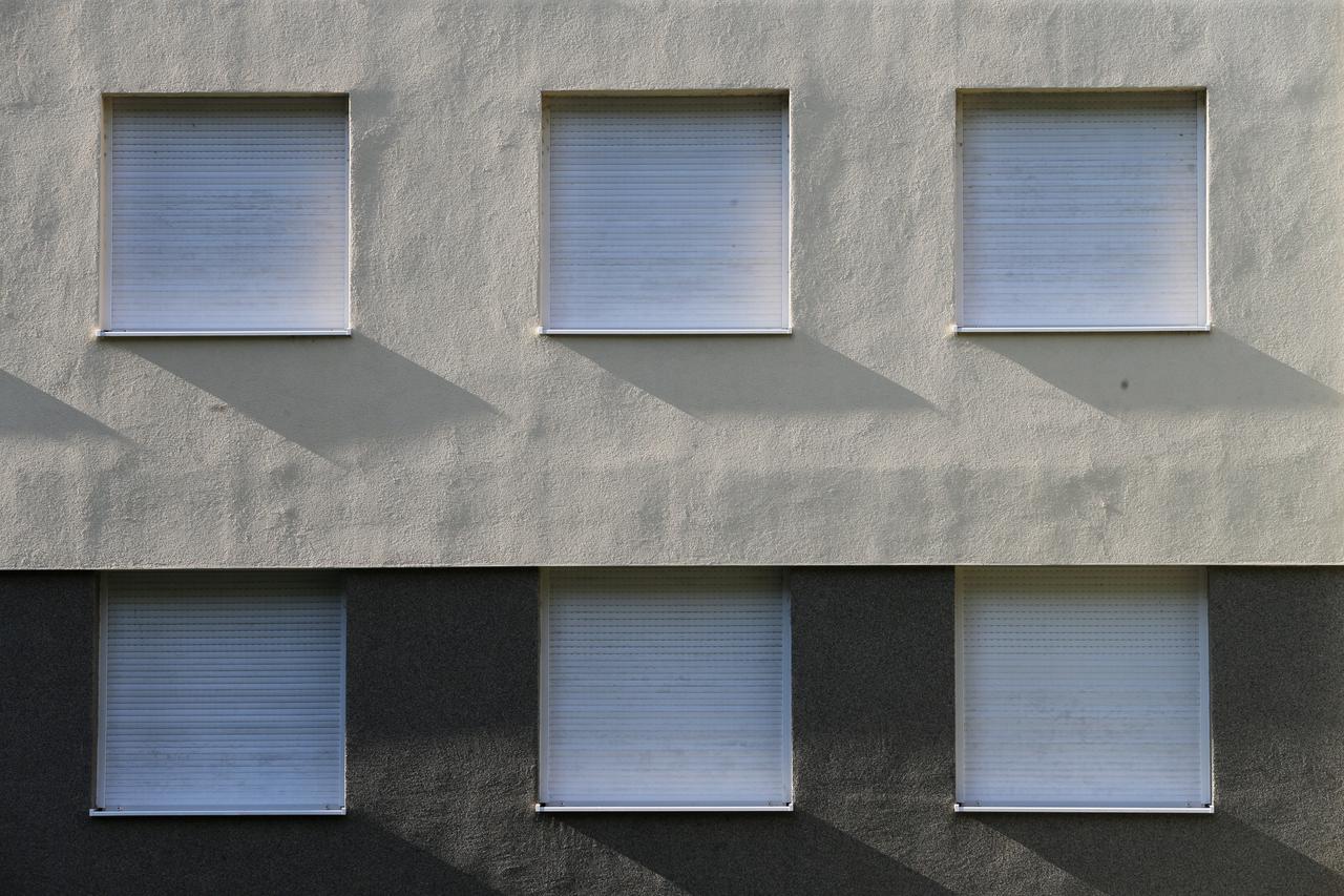 Spuštene rolete na Studentskom domu Stjepan Radić