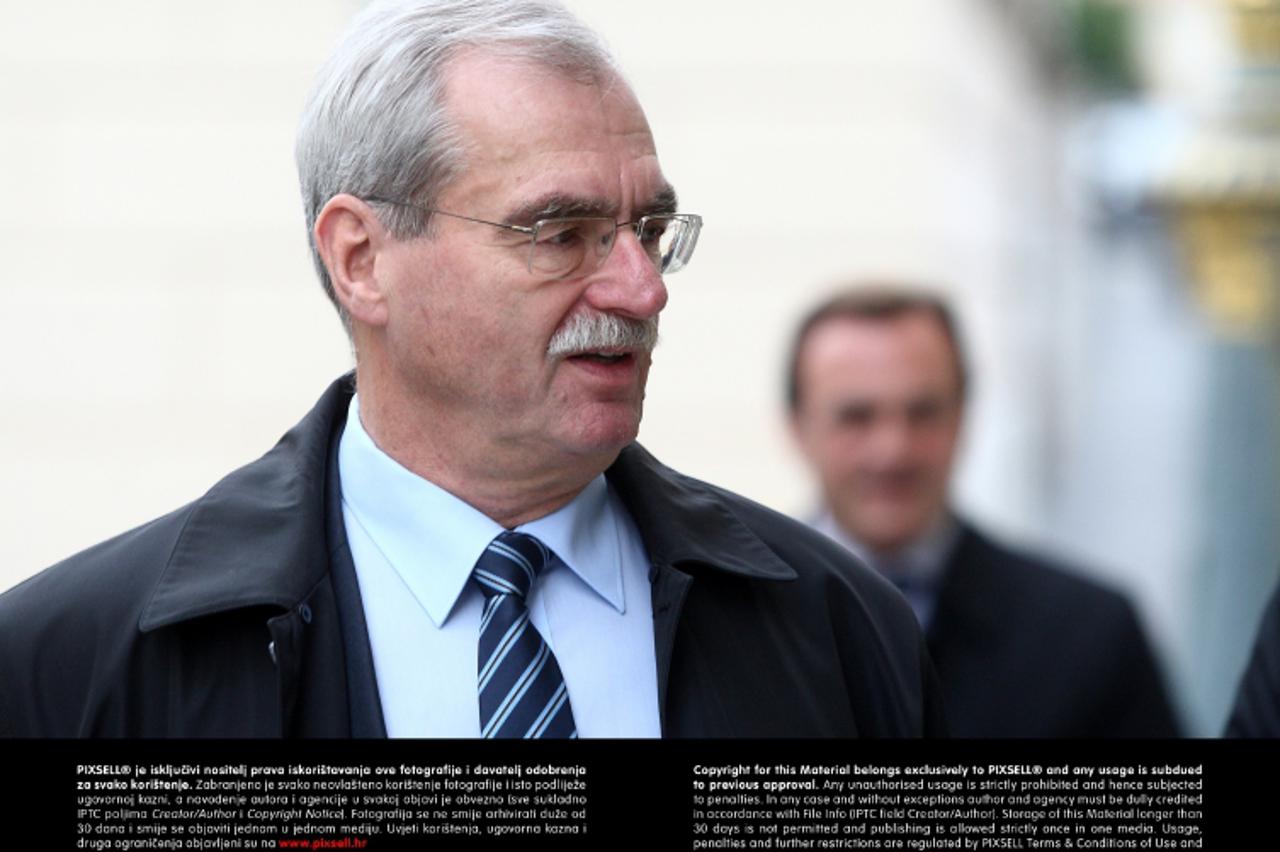 '27.10.2011., Zagreb -  Andrija Hebrang ulazi i Sabor RH. Photo: Davor Puklavec/PIXSELL'