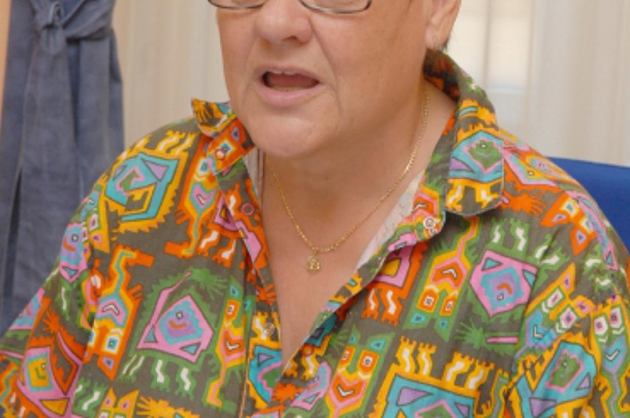 '24.08.2010.,Karlovac - Udruga za zastitu okolisa i Gradjanska inicijativa odrzali tiskovnu konferenciju o Lemic brdu i Babinoj gori kao lokacija za zbrinjavanje opasnog otpada. Biserka Schmuck. Photo