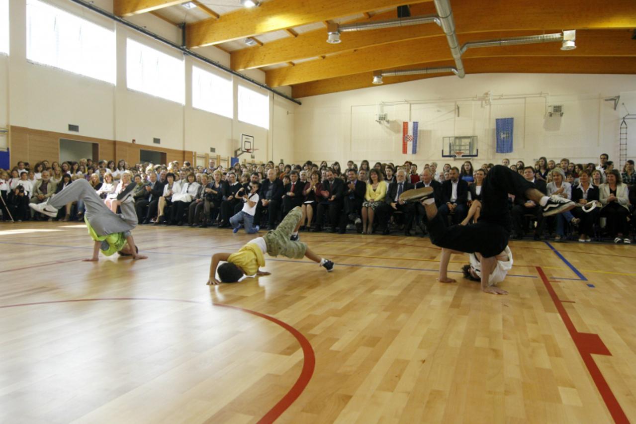 \'13.09.2010., Koprivnica - U sklopu OS A.N. Gostovinski otvorena je nova sportska dvorana. Photo: Marijan Susenj/PIXSELL\'