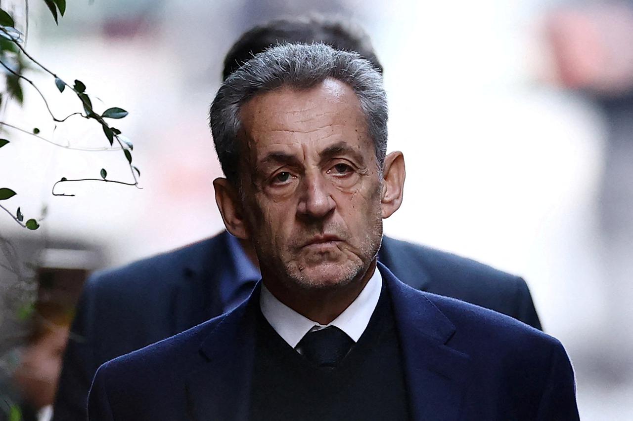 FILE PHOTO: Former French president Sarkozy goes to jail to begin five-year sentence