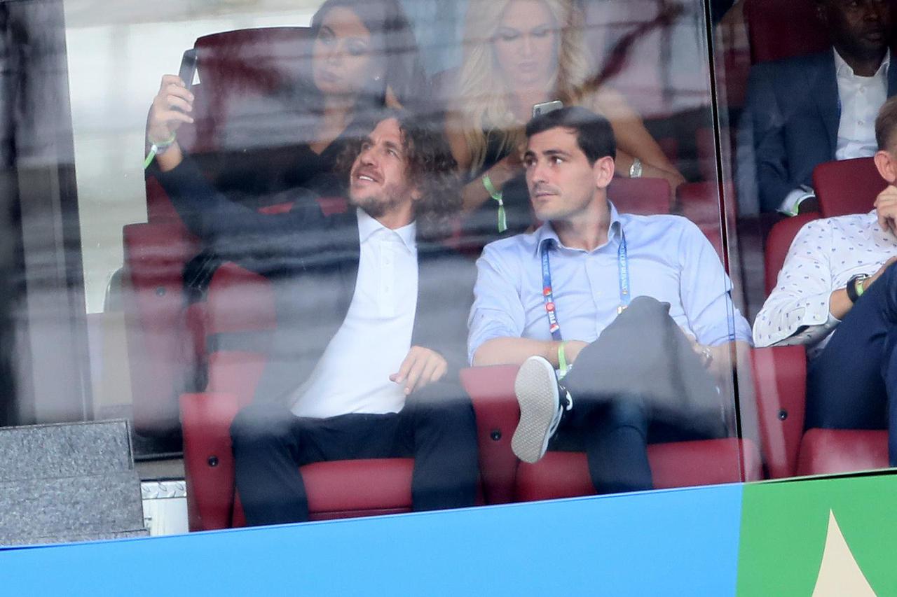 Slavni pratili remi Francuske i Danske na stadionu Luzhniki