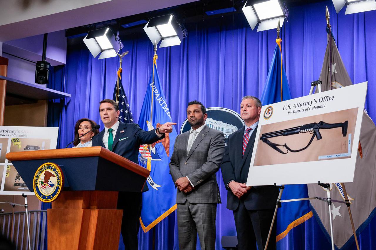 Press conference at the DOJ about the shooting at the White House Correspondents' Association dinner