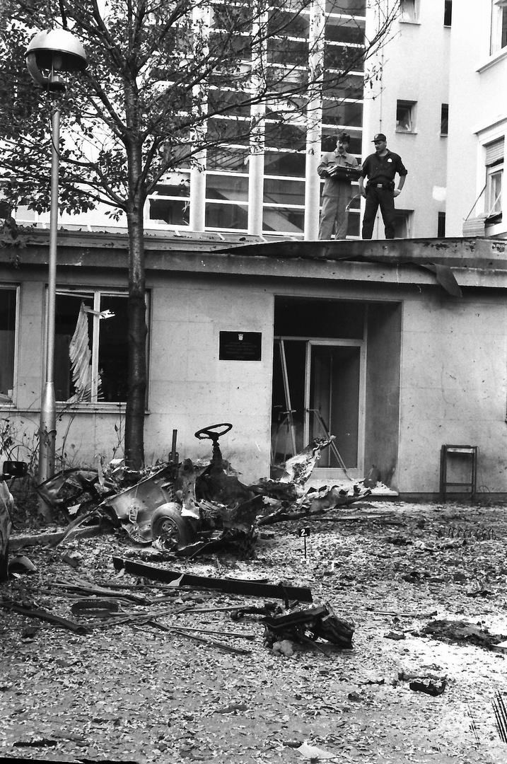 Rijeka: Eksplozija bombe pred zgradom MUP-a 20. listopada 1995. godine