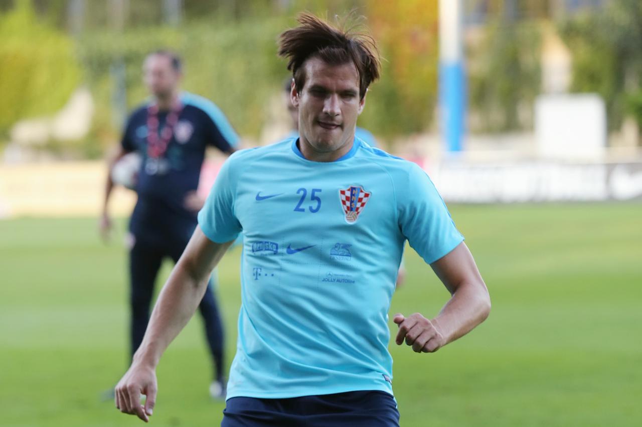 Zagreb: Trening hrvatske nogometne reprezentacije za utakmicu s Kosovom