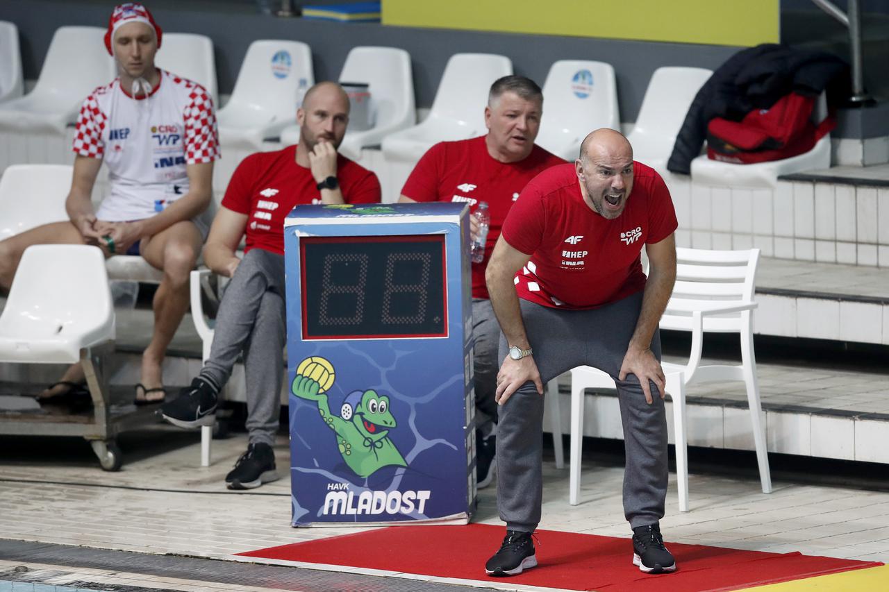 Zagreb: Vaterpolo utakmica 2. kola D skupine FINA Svjetske lige, Hrvatska - Rusija