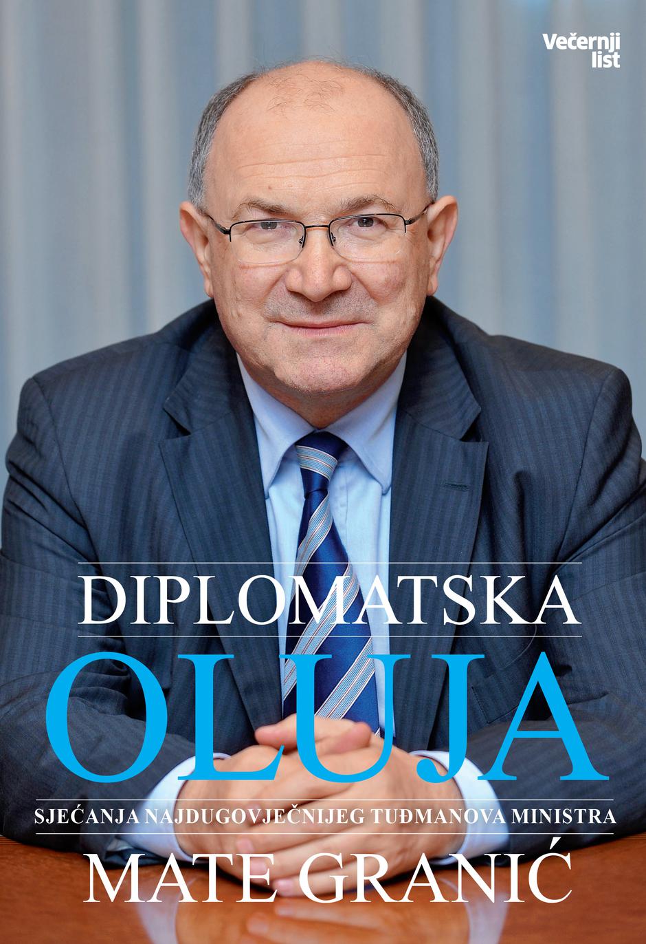 Knjiga Diplomatska oluja Mate Granića