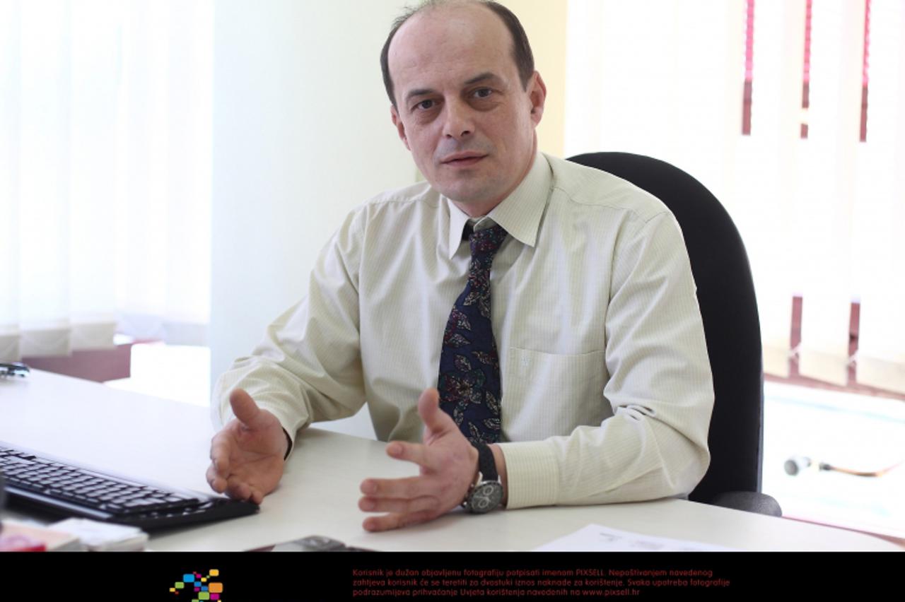 '04.02.2011., Oikon, Avenija Dubrovnik 6, Zagreb - Dalibor Hatic, generalni direktor tvrtke Oikon te predsjednik Udruge poslodavaca u sumarstvu, lovstvu i pratecim djelatnostima pri HUP-u.  Photo: Dav