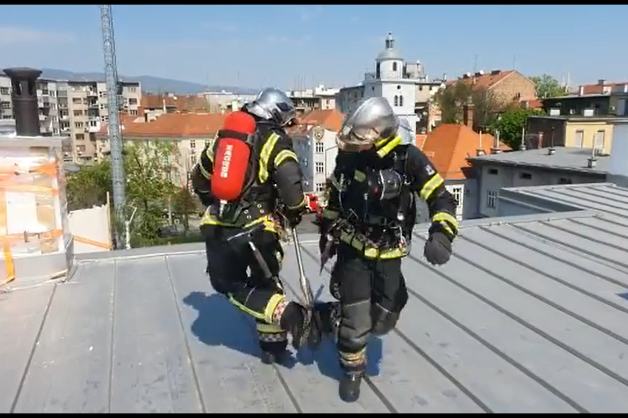 TikTok izazov zagrebačkih vatrogasaca