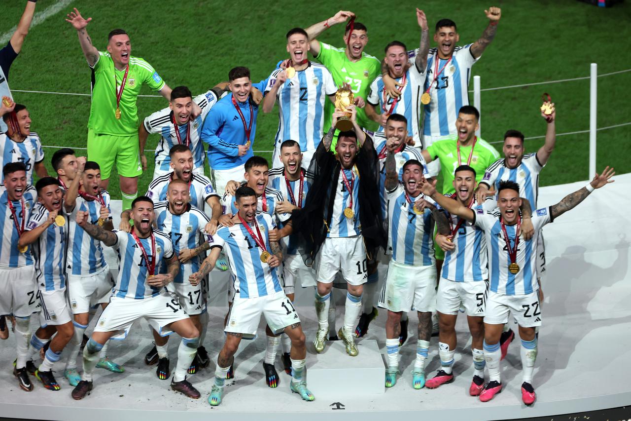 KATAR 2022 - Argentina podigla zlatni pokal Svjetskog nogometnog prvenstva
