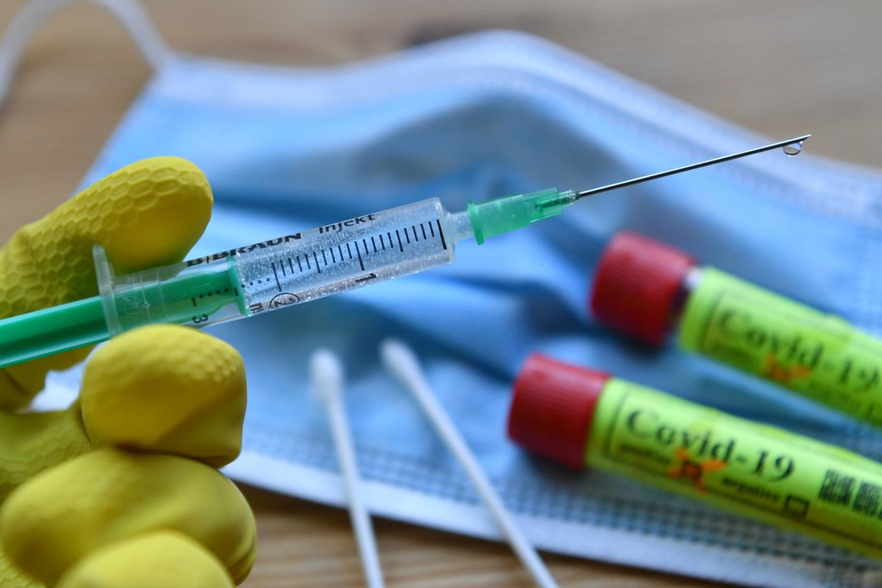 Corona vaccine is being tested.