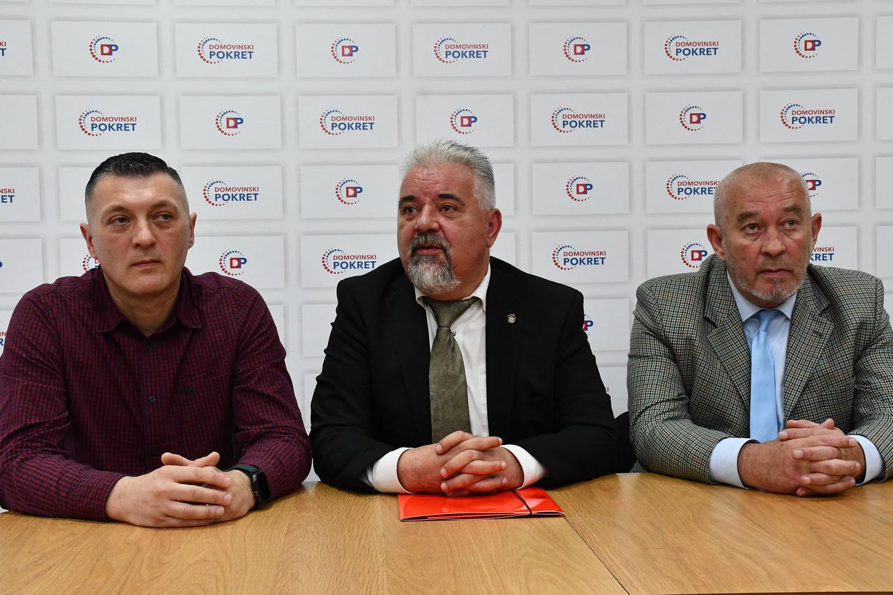 Slavonski Brod: Konferencija za medije Domovinskog pokreta
