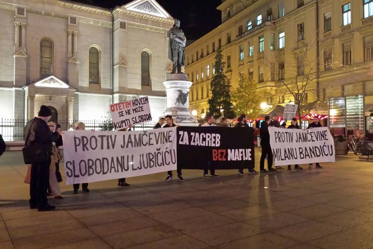 prosvjed Cvjetni trg