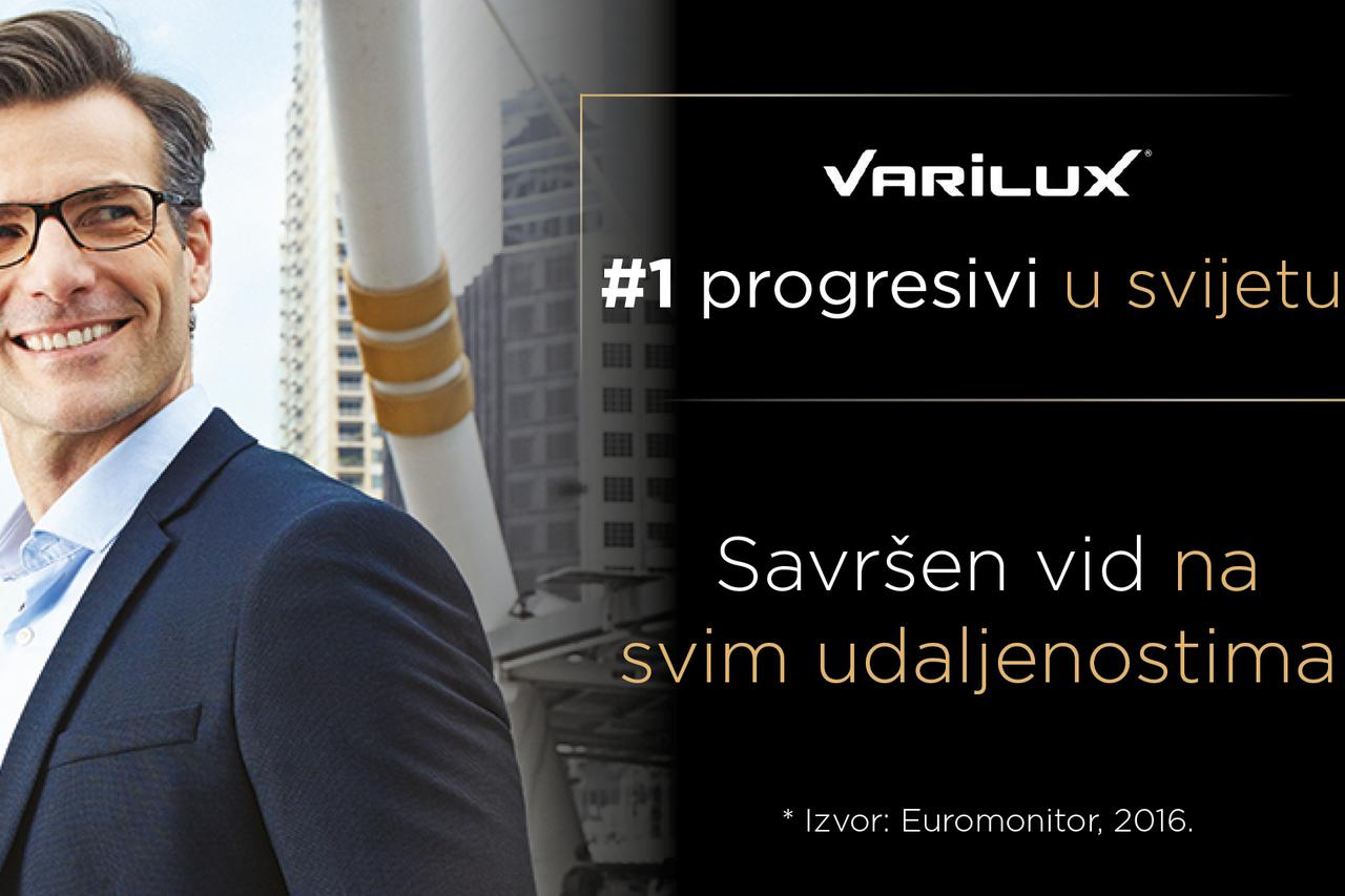 Probajte Varilux #1 progresive u svijetu!