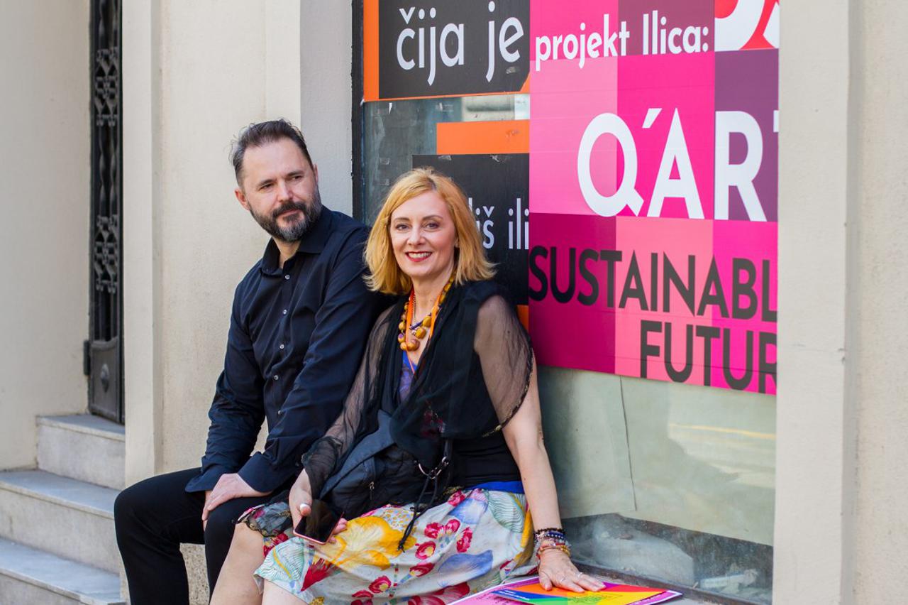 Aleksandar Battista Ilić i Ivana Nikolić Popović