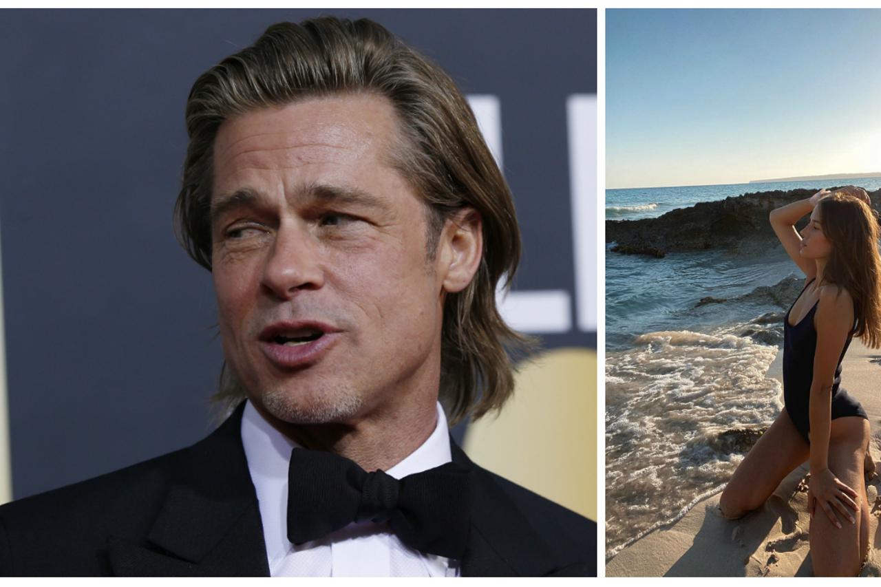 Brad Pitt i Nicola Poturalski