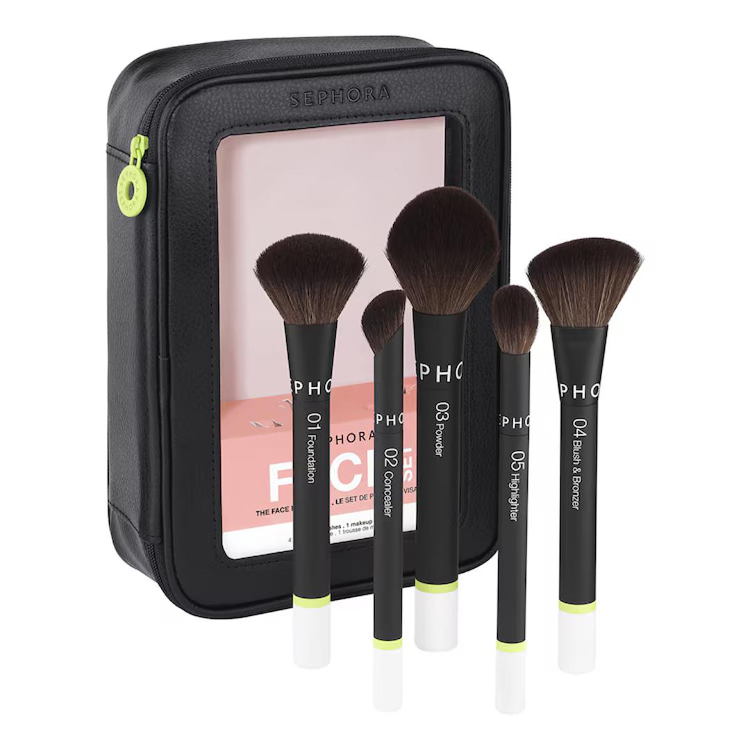 SEPHORA COLLECTION The Face Brush Set - Set kistova za lice, 42 eura