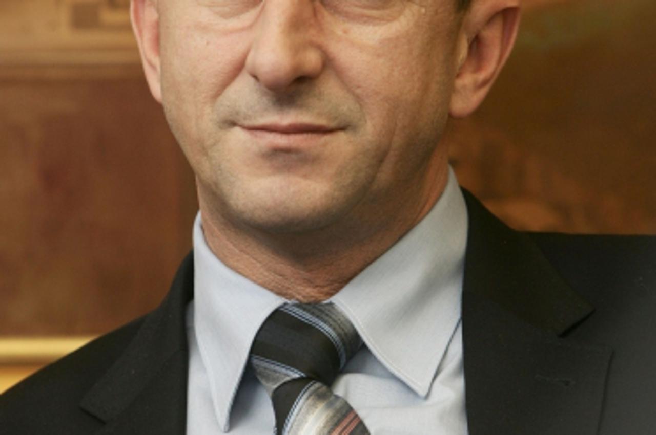 '18.01.2007., Zagreb - Slobodan Ljubicic u Gradskom poglavarstvu.  Photo: Davor Puklavec/PIXSELL'