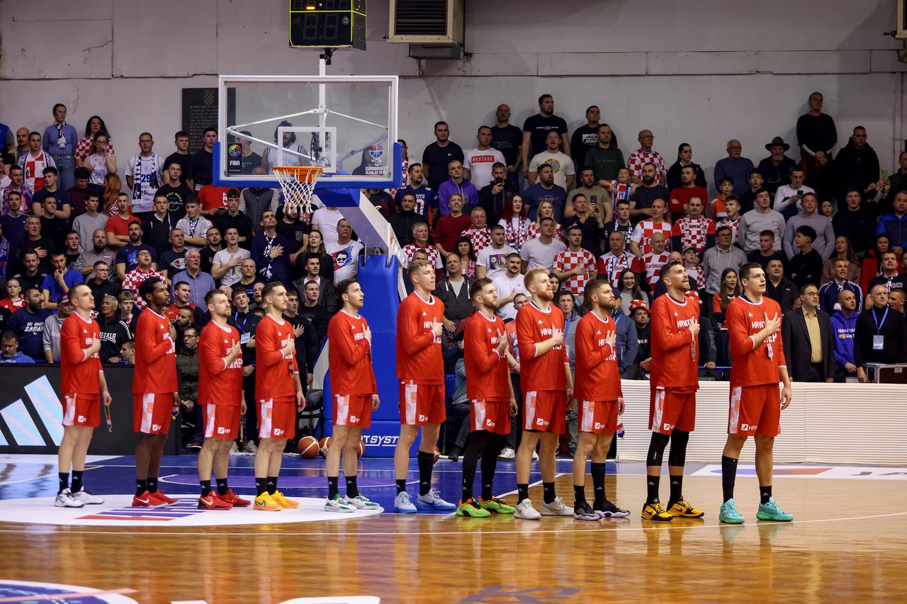 Zadar: Hrvatska i Francuska odigrali utakmicu kvalifikacija za EuroBasket