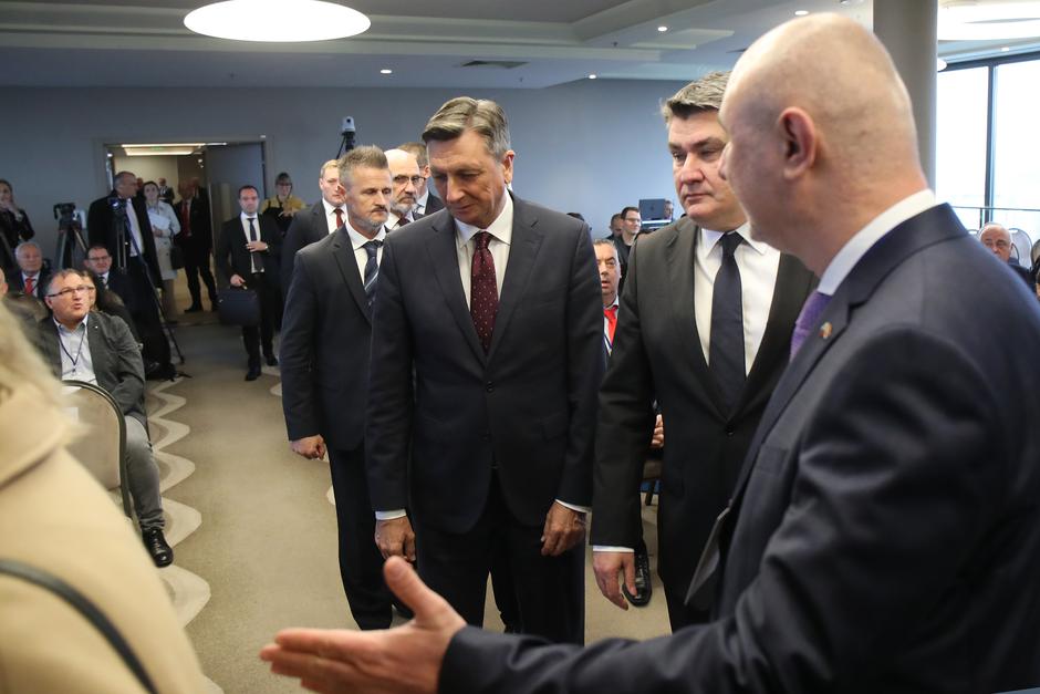 Zagreb: Zoran Milanović i  Borut Pahor sudjelovali su  na otvaranju foruma „Business Meets Politics – Energetika danas i sutra