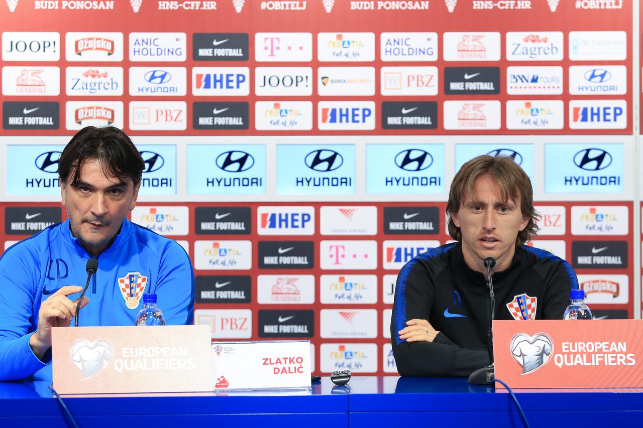 Zlatko Dalić i Luka Modrić
