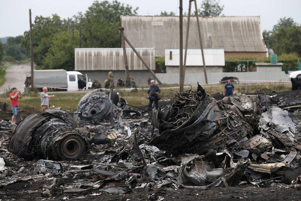 Ukrajina, mjesto nesreće malezijskog aviona