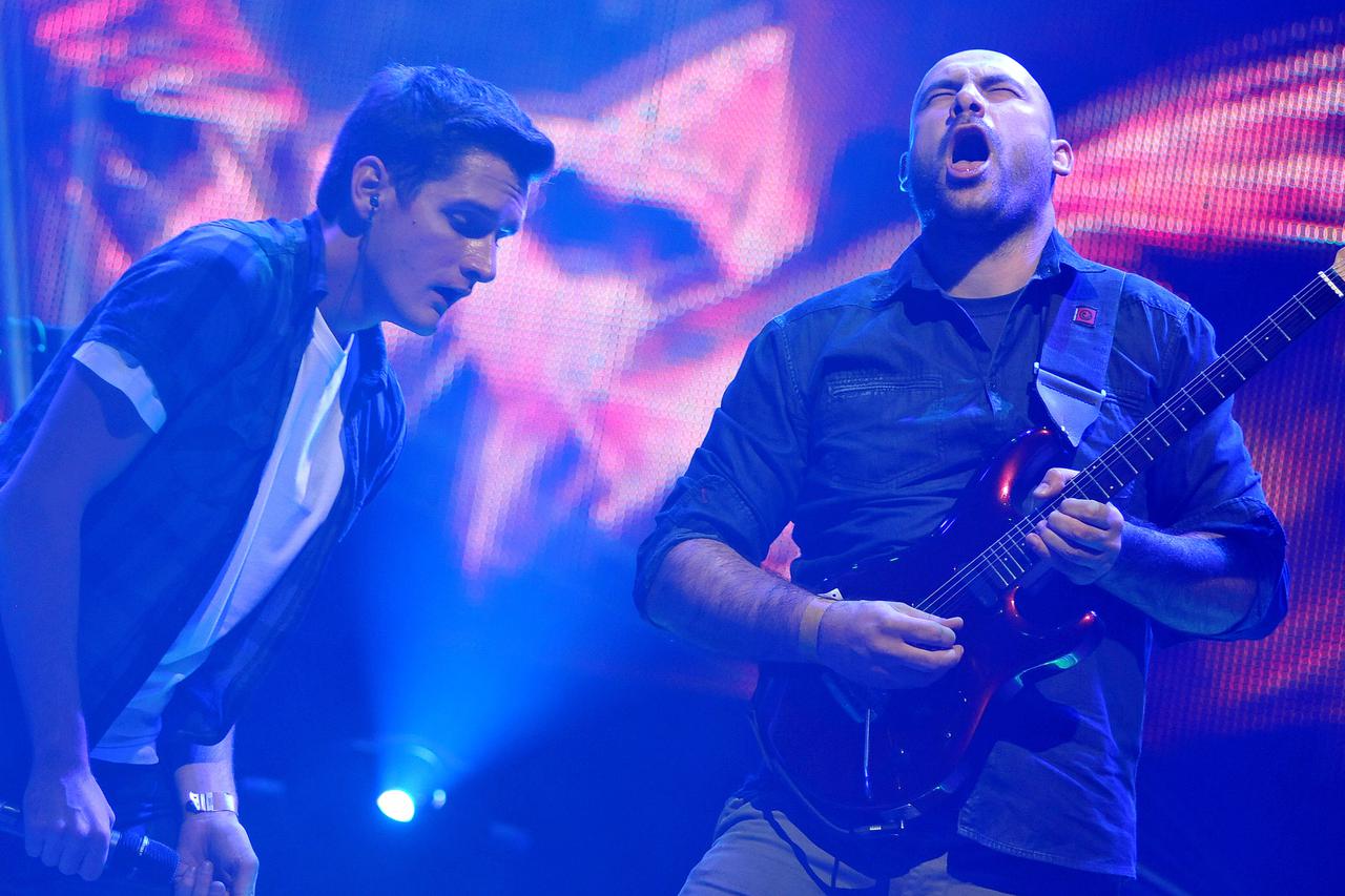 25.10.2014. Dom sportova, Zagreb - Koncert srpske grupe S.A.R.S. . Photo: Nina Djurdjevic/ PIXSELL