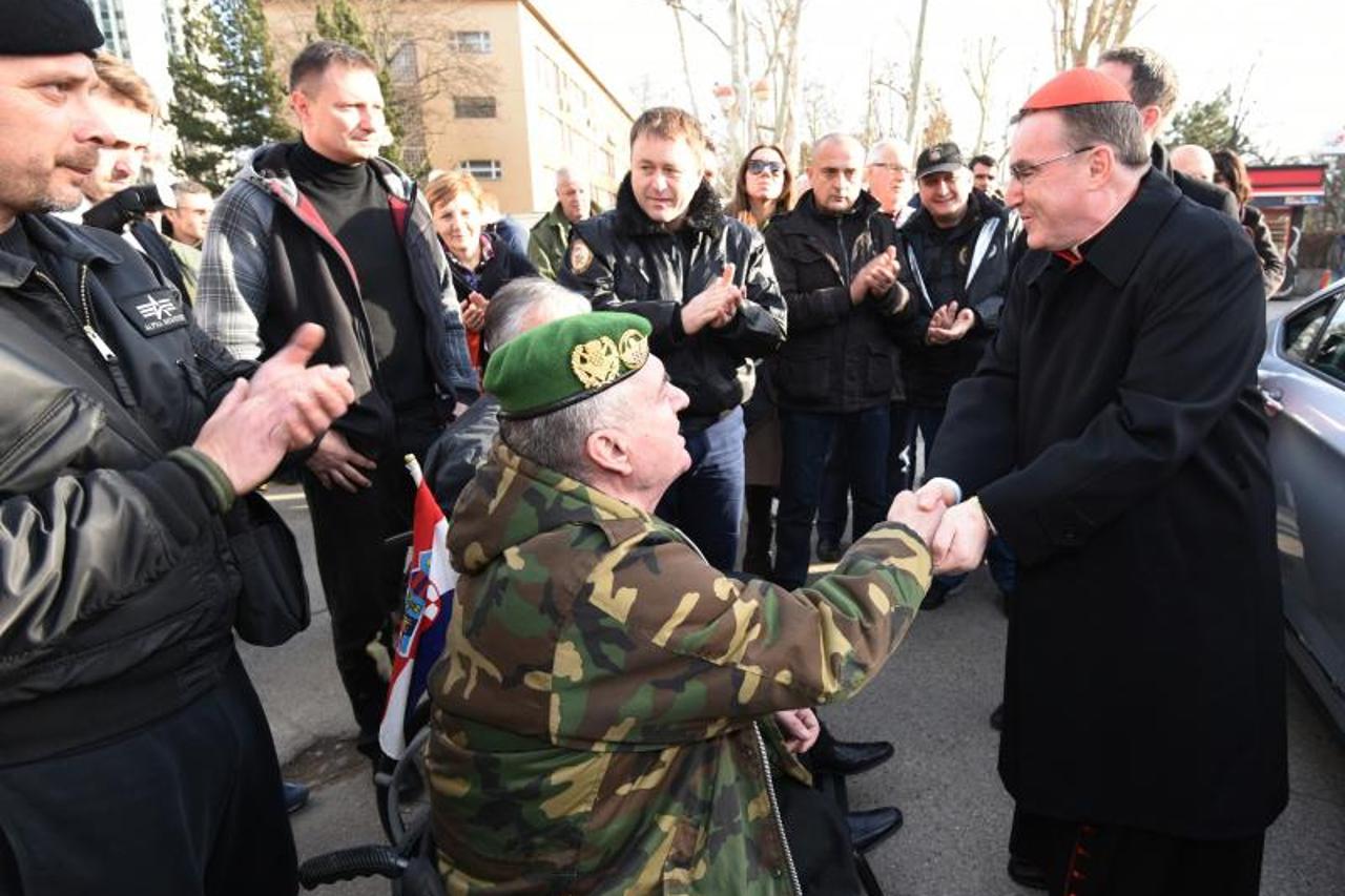 Kardinal Josip Bozanić u Svaskoj posjetio branitelje 