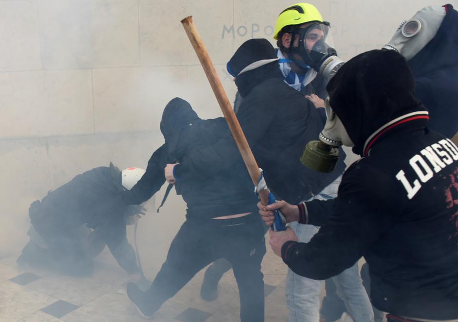 Veliki prosvjedi u Grčkoj