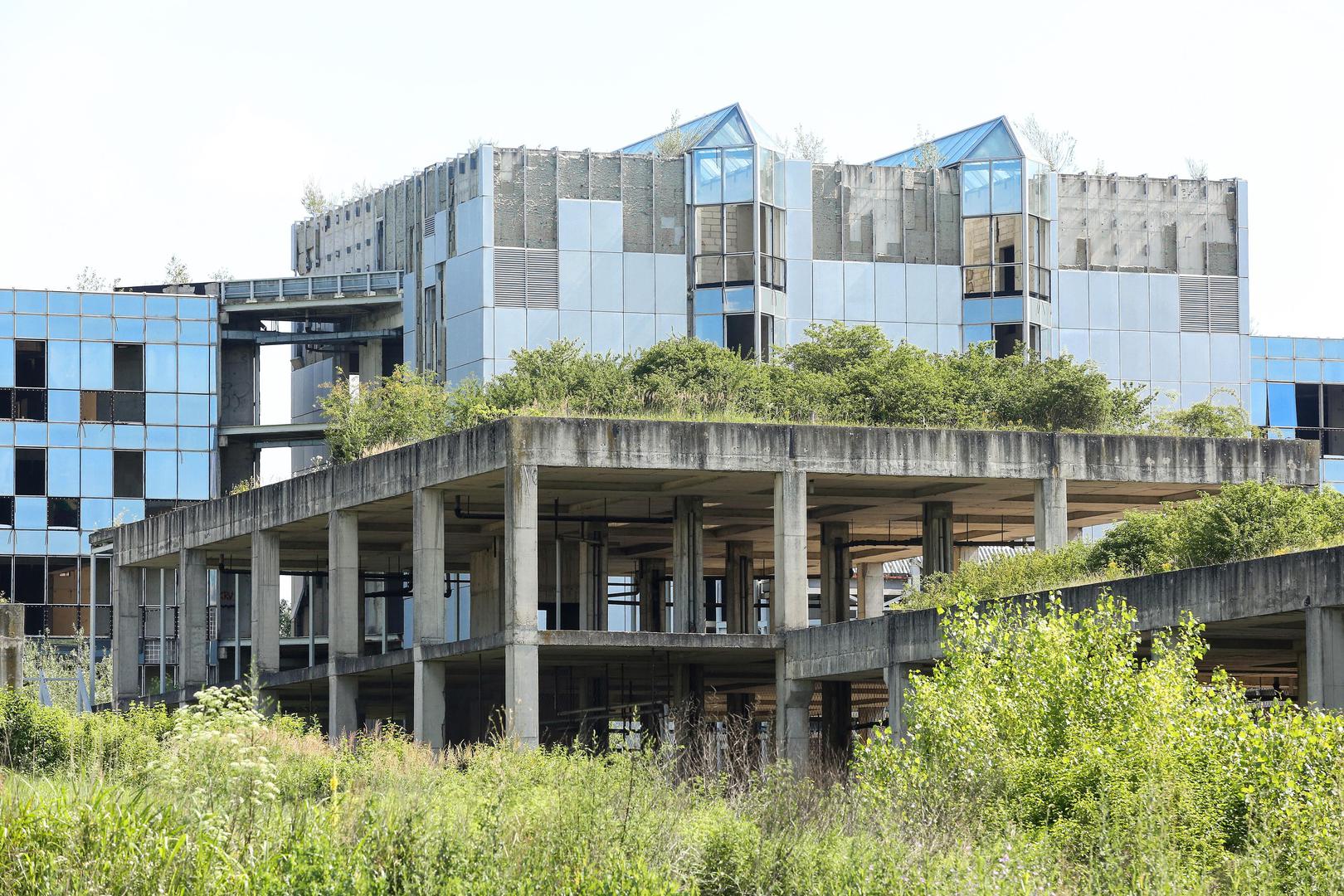 23.06.2020., Zagreb - Nedovrsena Sveucilisna bolnica u Blatu. Photo: Emica Elvedji/PIXSELL