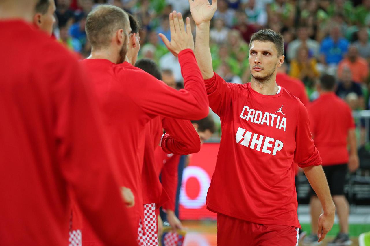 Ljubljana: Pripremna utakmica za EuroBasket 2017., Slovenija - Hrvatska 