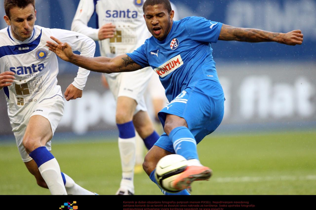 '13.04.2012., Stadion Maksimir, Zagreb - Nogometna utakmica 26. kola MAXtv Prve HNL, GNK Dinamo - NK Zadar. Jorge Sammir Cruz Campos.  Photo: Slavko Midzor/PIXSELL'