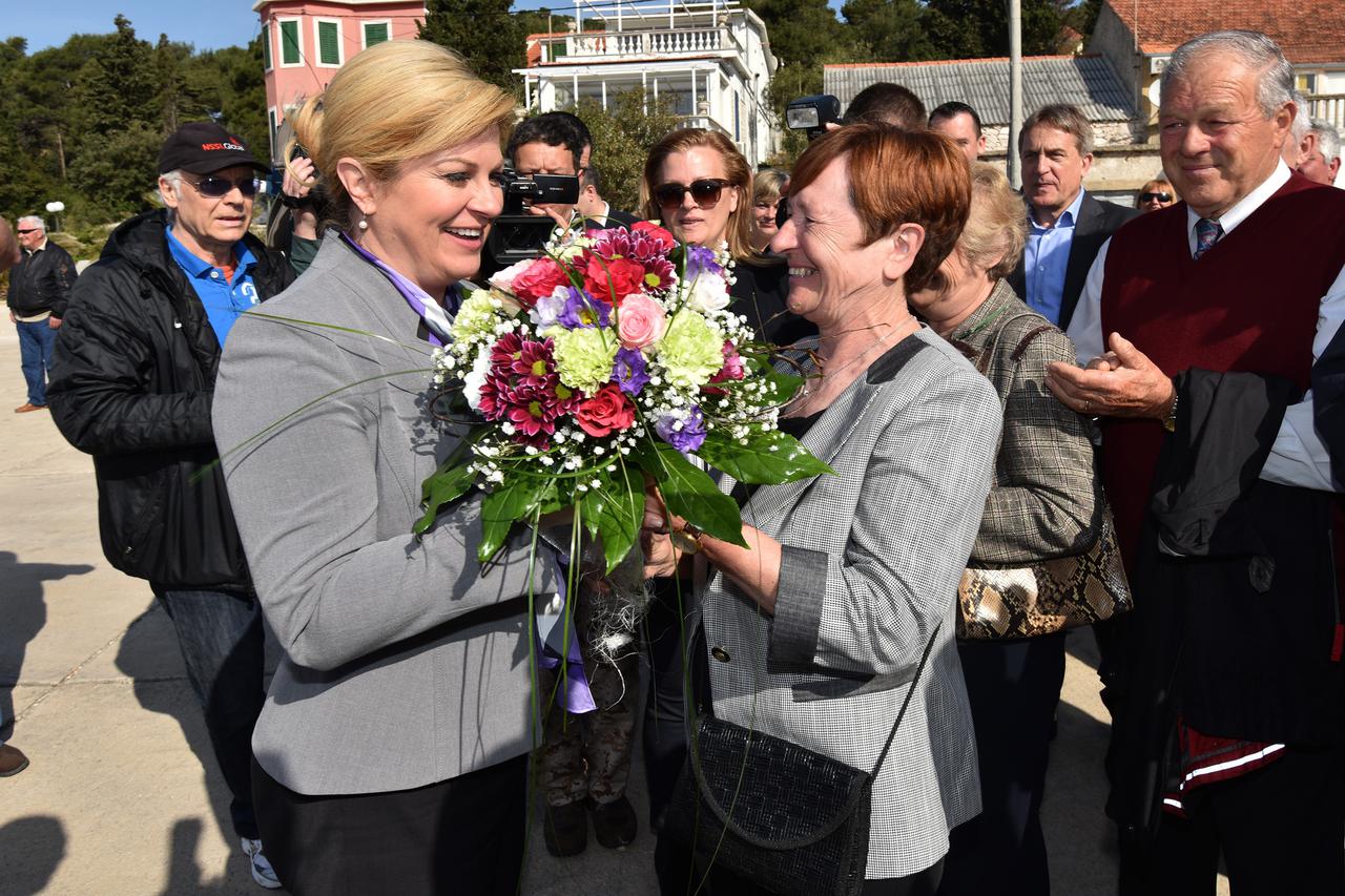 Predsjednica na Molatu
