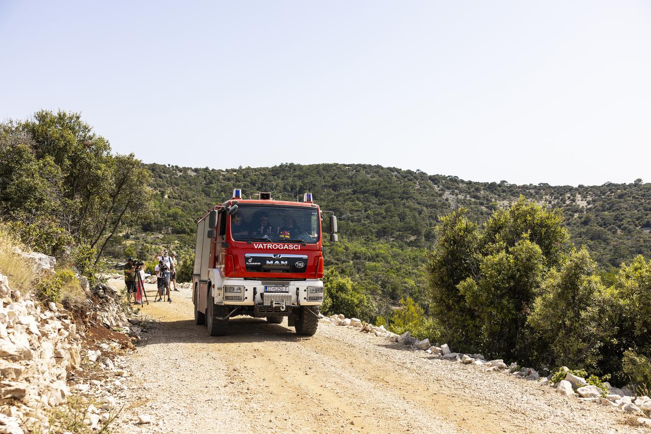 Mjesto pada malog zrakoplova Cessna na Braču