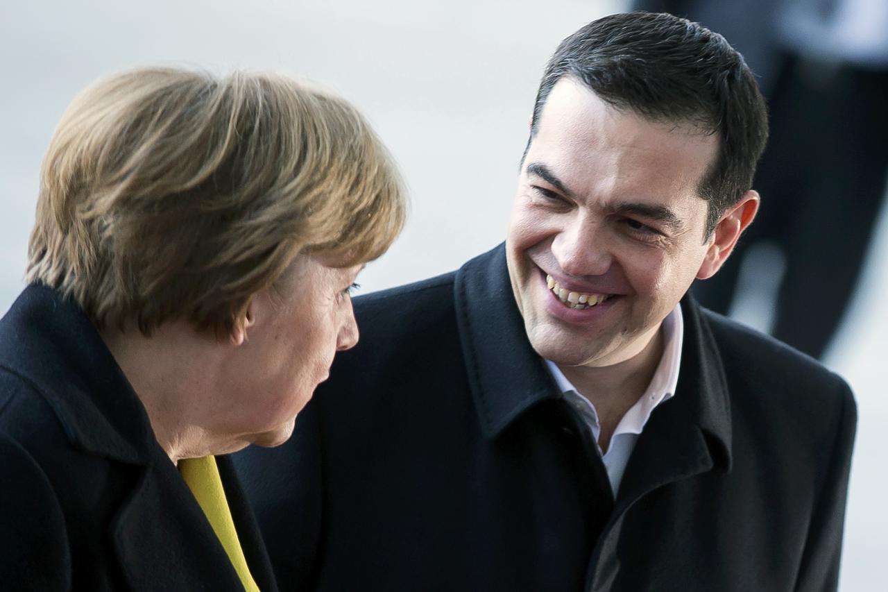 Angela Merkel,Alexis Tsipras