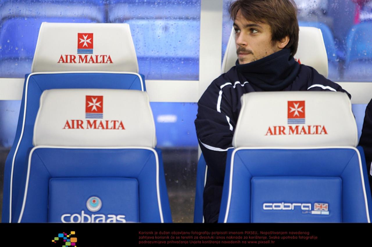 \'Tottenham Hotspur\'s Niko Kranjcar on the bench Photo: Press Association/Pixsell\'