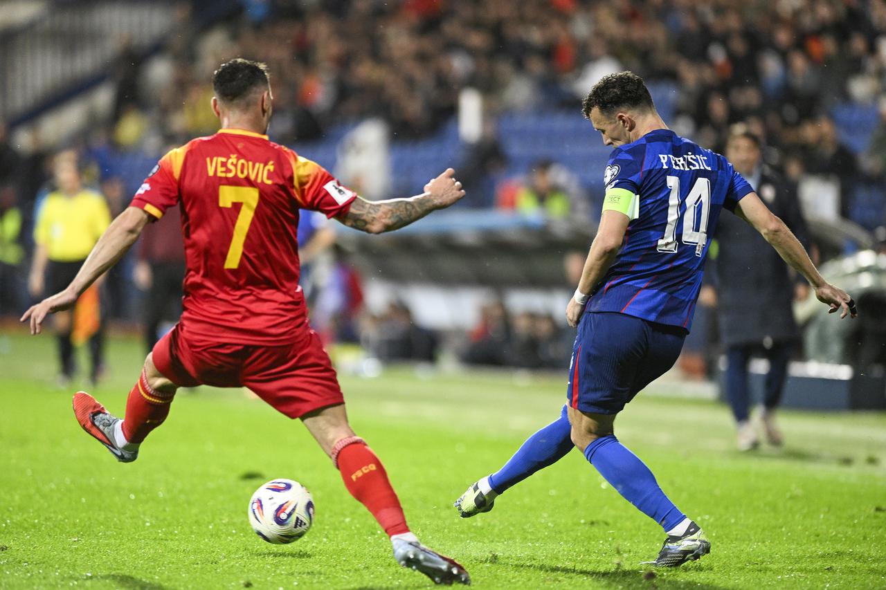 Utakmica kvalifikacija za Svjetsko nogometno prvenstvo 2026. Crna Gora - Hrvatska