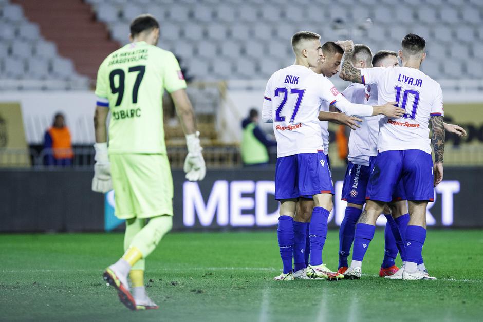 U 15. kolu HT Prve HNL sastali se Hajduk i Hrvatski dragovoljac
