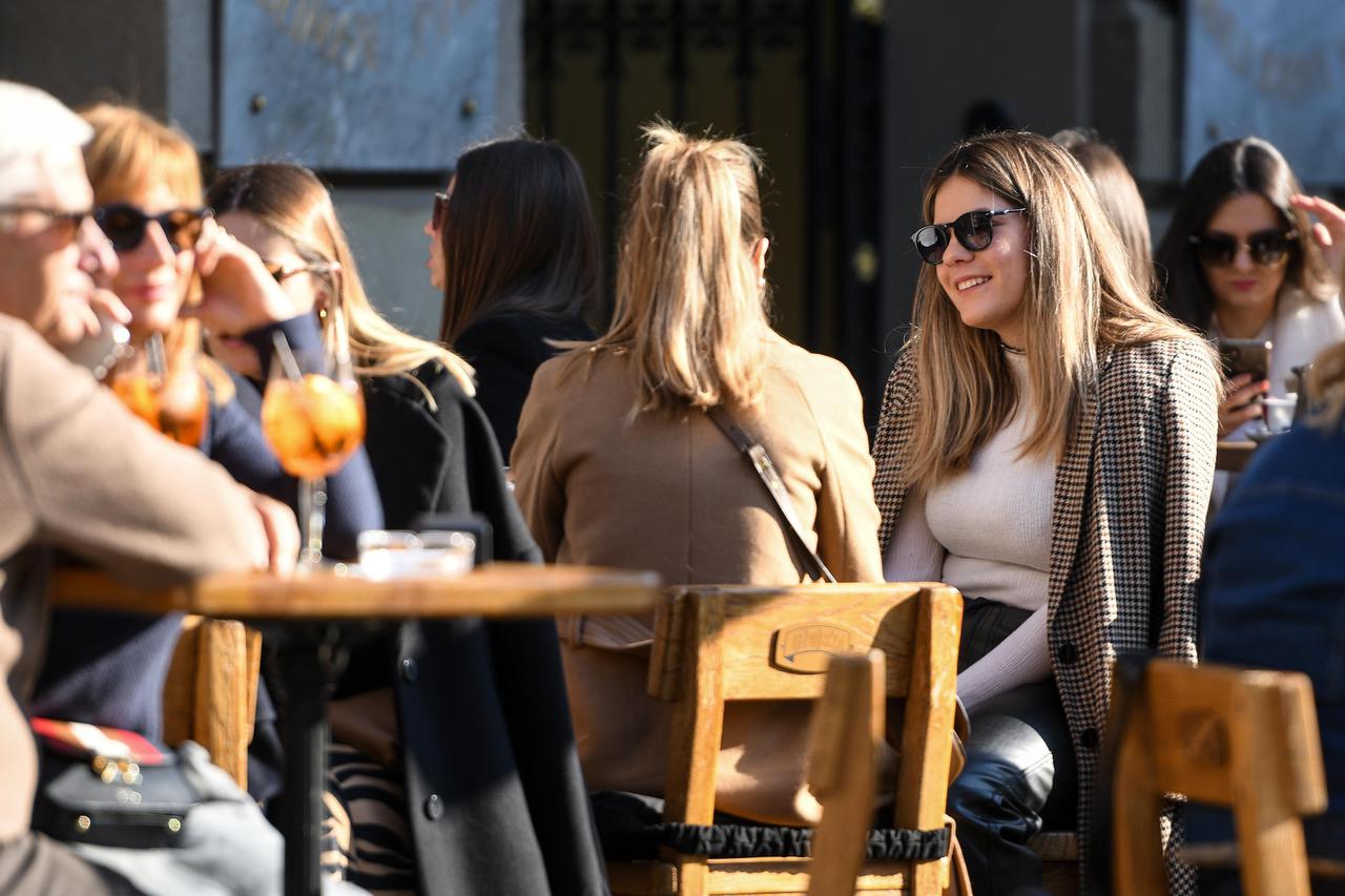 Sunčanu subotu zagrepčani iskoristili za šetnju centrom grada