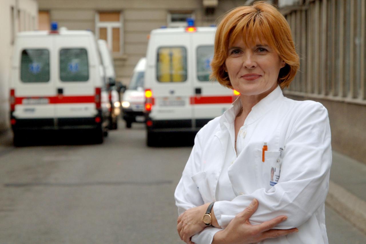 \'gra..zgb....08.12.....2006.. dr. slobodanka keleuva-ravnateljica hitne pomoci snimio:boris scitar                                \'