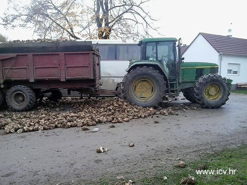 nesreća,sudar,autobus,Čazmatrans,Virovitica