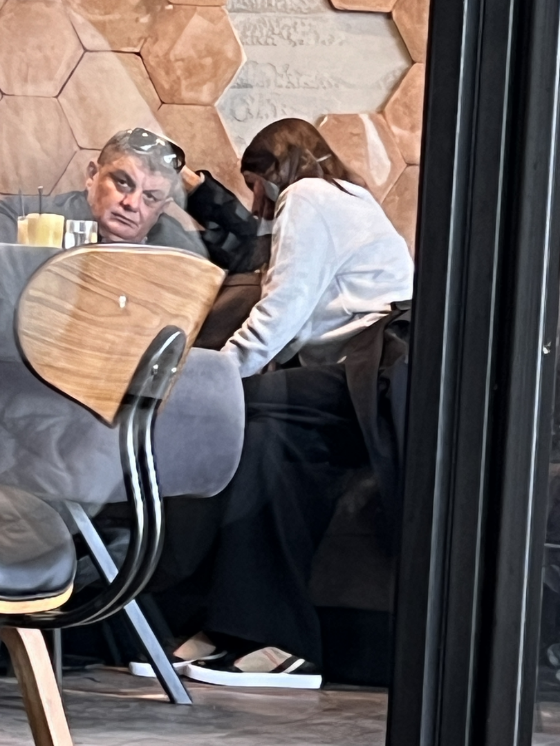 EKSKLUZIVNO 05.03.2024., Zagreb - Josipa Pleslic (bivsa Rimac) u drustvu bosanskohercogackim poduzetnikom Milenkom Basicem na picu u kaficu na zapadnom dijelu grada. Photo: Pixsell/PIXSELL